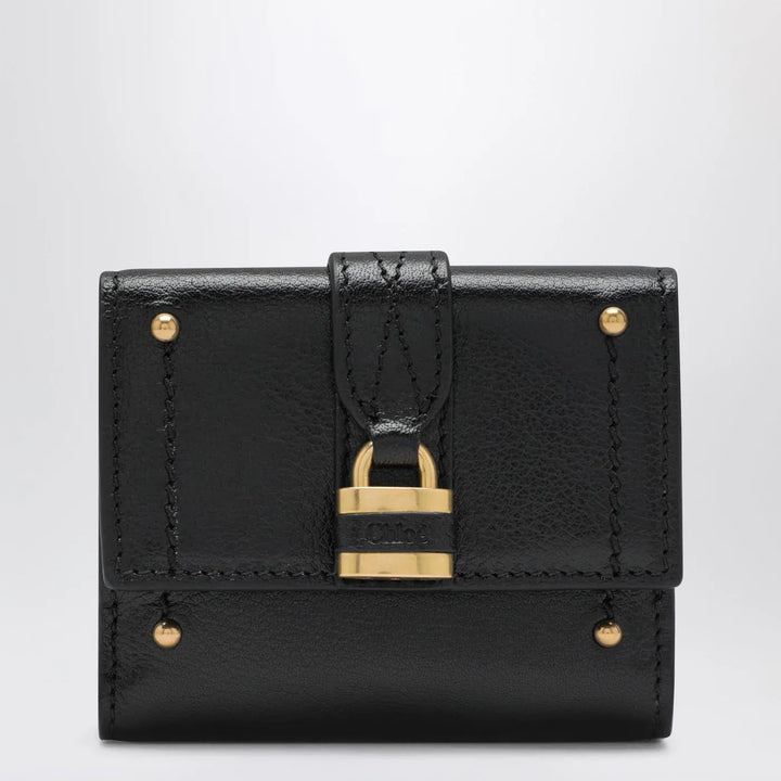 Chloé - Mini black Paddington trifold leather wallet Brand Apparel &amp; Accessories TU