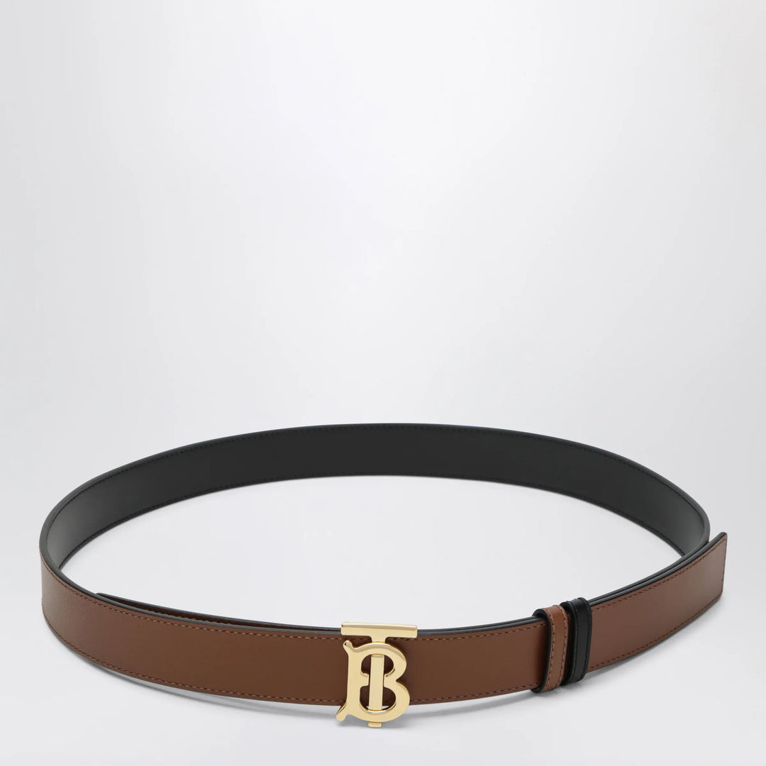 Burberry - Reversible TB leather belt in black and tan Brand Apparel &amp; Accessories > Clothing Accessories > Belts M