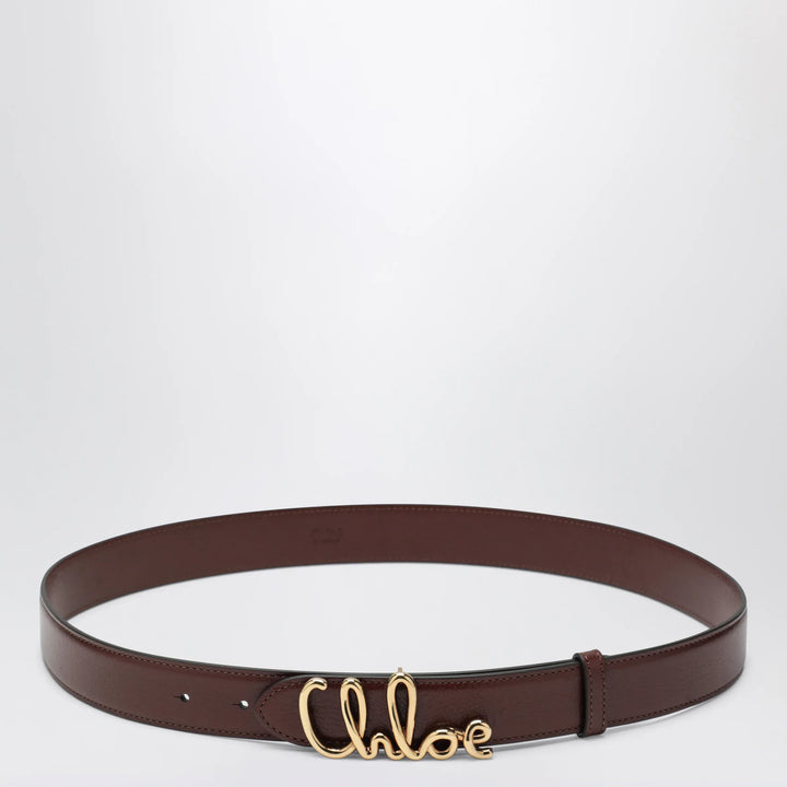 Chloé - Brown The Chloé Iconic Belt Brand Apparel &amp; Accessories > Clothing Accessories > Belts