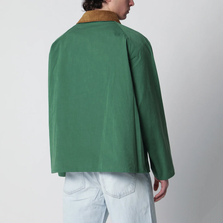 Barbour - Oversized Transporter Racing Green jacket Brand Apparel &amp; Accessories > Clothing > Outerwear > Coats &amp; Jackets 42