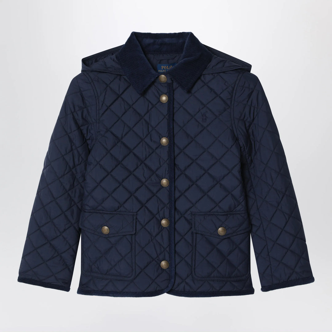 Polo Ralph Lauren - Navy quilted barn jacket Brand Apparel &amp; Accessories > Clothing > Outerwear > Coats &amp; Jackets M