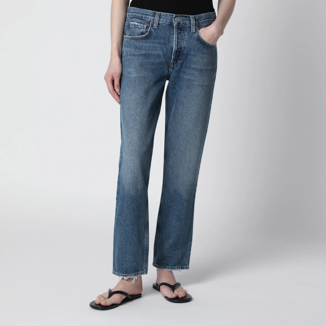 AGOLDE - Romney jeans in medium indigo denim Brand Apparel &amp; Accessories > Clothing > Pants 24