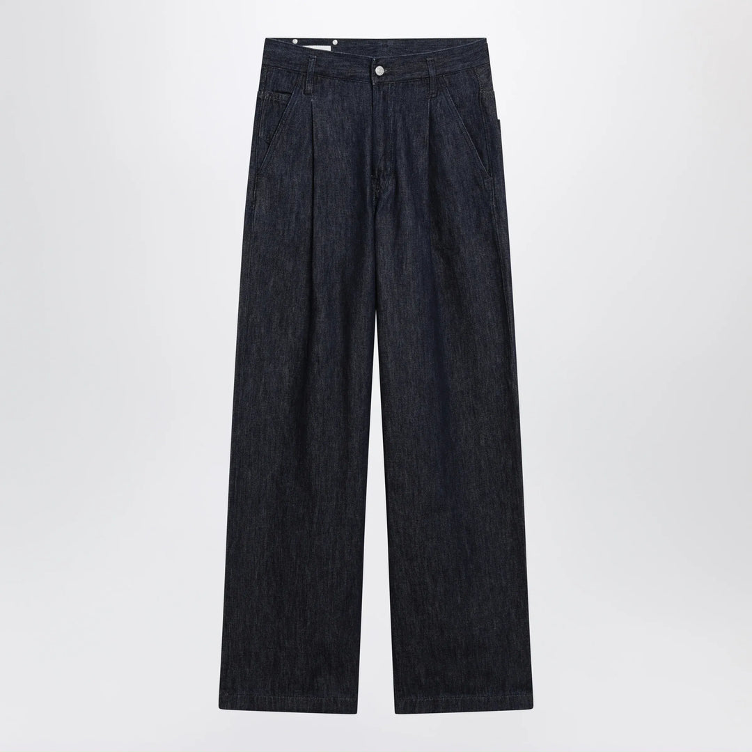 Dries Van Noten - Wide-leg indigo blue jeans Brand Apparel & Accessories > Clothing > Pants 29