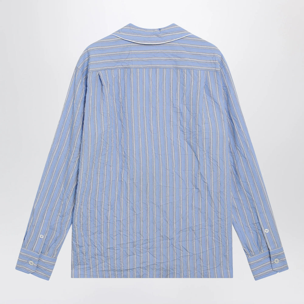 Dolce&Gabbana - Vanity striped froissé shirt in multicolour Brand Apparel & Accessories > Clothing > Shirts & Tops 40