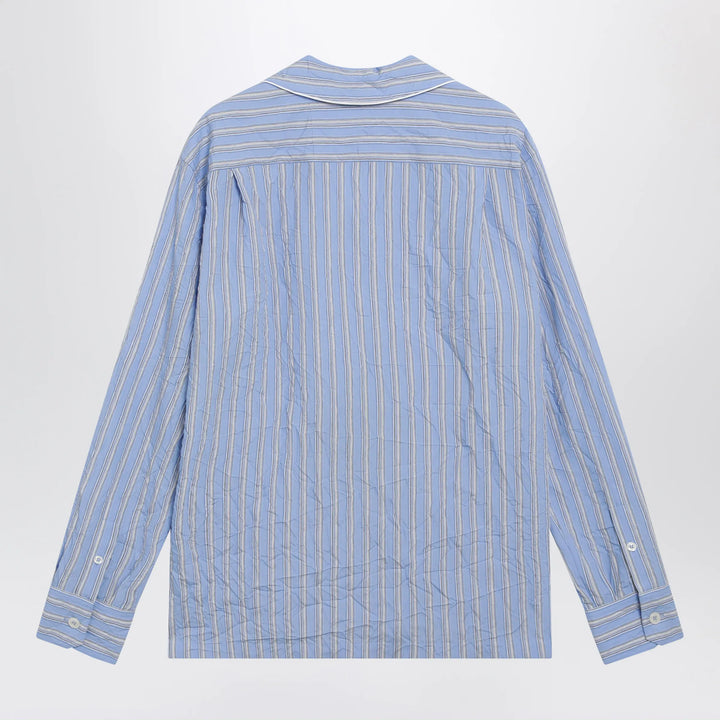 Dolce&amp;Gabbana - Vanity striped froissé shirt in multicolour Brand Apparel &amp; Accessories > Clothing > Shirts &amp; Tops 40