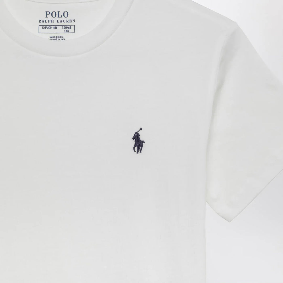 Polo Ralph Lauren - White cotton T-shirt Brand Apparel &amp; Accessories > Clothing > Shirts &amp; Tops S