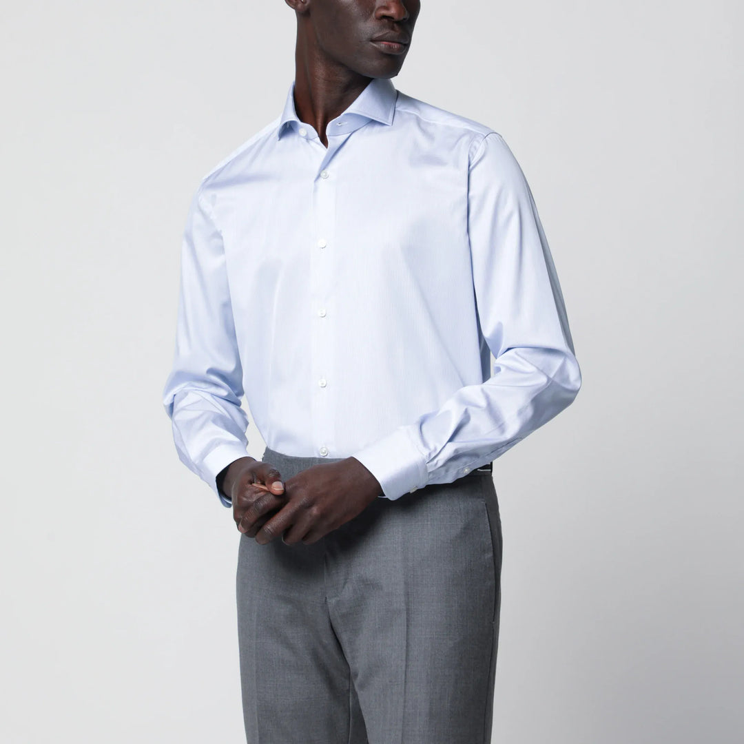 XACUS - Travel Tailor Fit light blue shirt Brand Apparel &amp; Accessories > Clothing > Shirts &amp; Tops 39