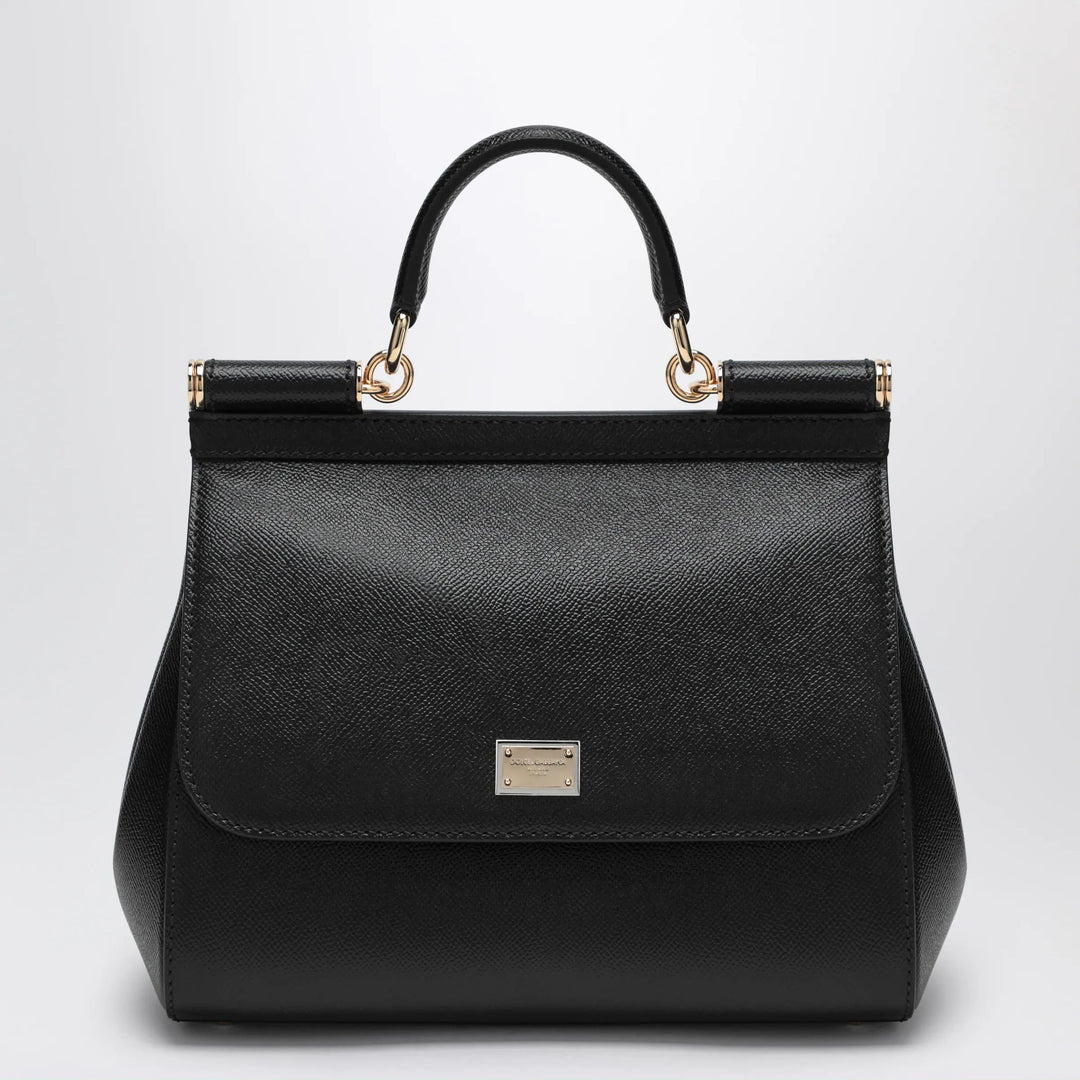 Dolce&amp;Gabbana - Large black Sicily handbag Brand Apparel &amp; Accessories TU