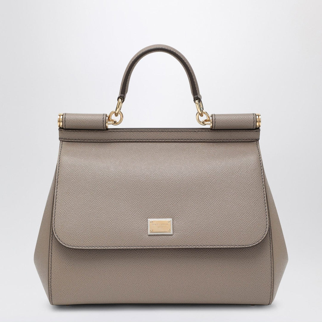 Apparel &amp; Accessories TU Dolce&amp;Gabbana - Large mud colour Sicily Hand Bag Brand