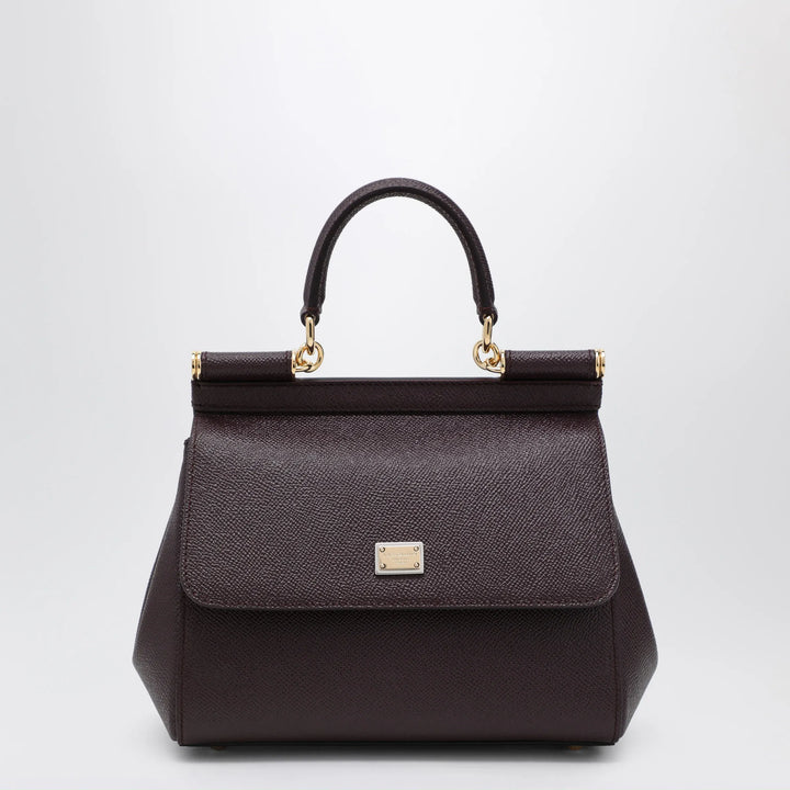 Dolce&amp;Gabbana - Medium Sicily handbag in must color Brand Apparel &amp; Accessories