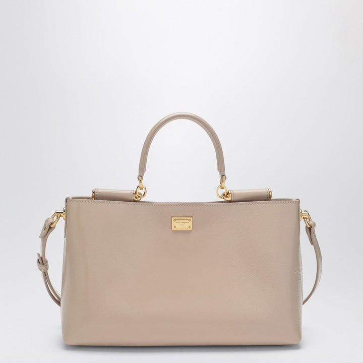 Apparel &amp; Accessories TU Dolce&amp;Gabbana - Vittoria handbag in flesh-coloured leather Brand