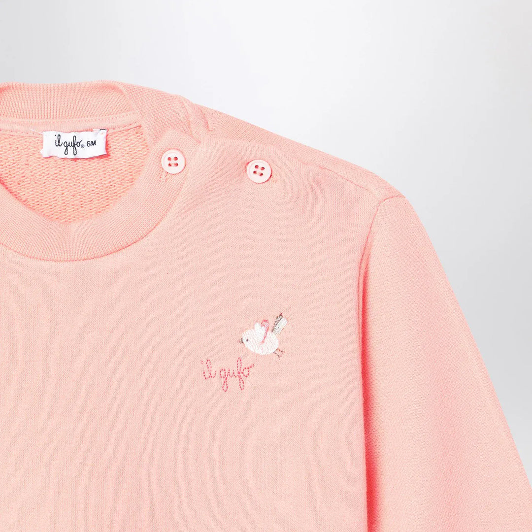 Il Gufo - Apricot-coloured set in cotton fleece Brand Apparel &amp; Accessories 9