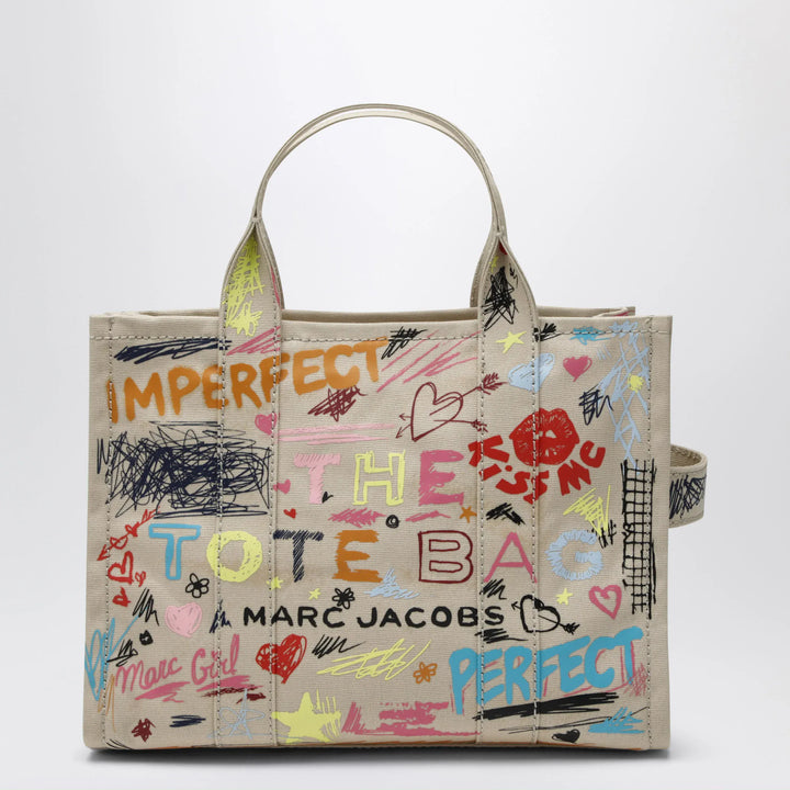 Marc Jacobs - The Tote Bag medium beige with punk lettering Brand Apparel &amp; Accessories > Jewelry TU