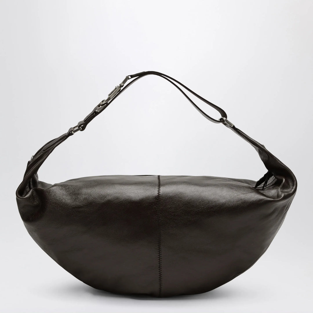 LEMAIRE - Quiver Clip brown leather bag Brand Apparel &amp; Accessories TU