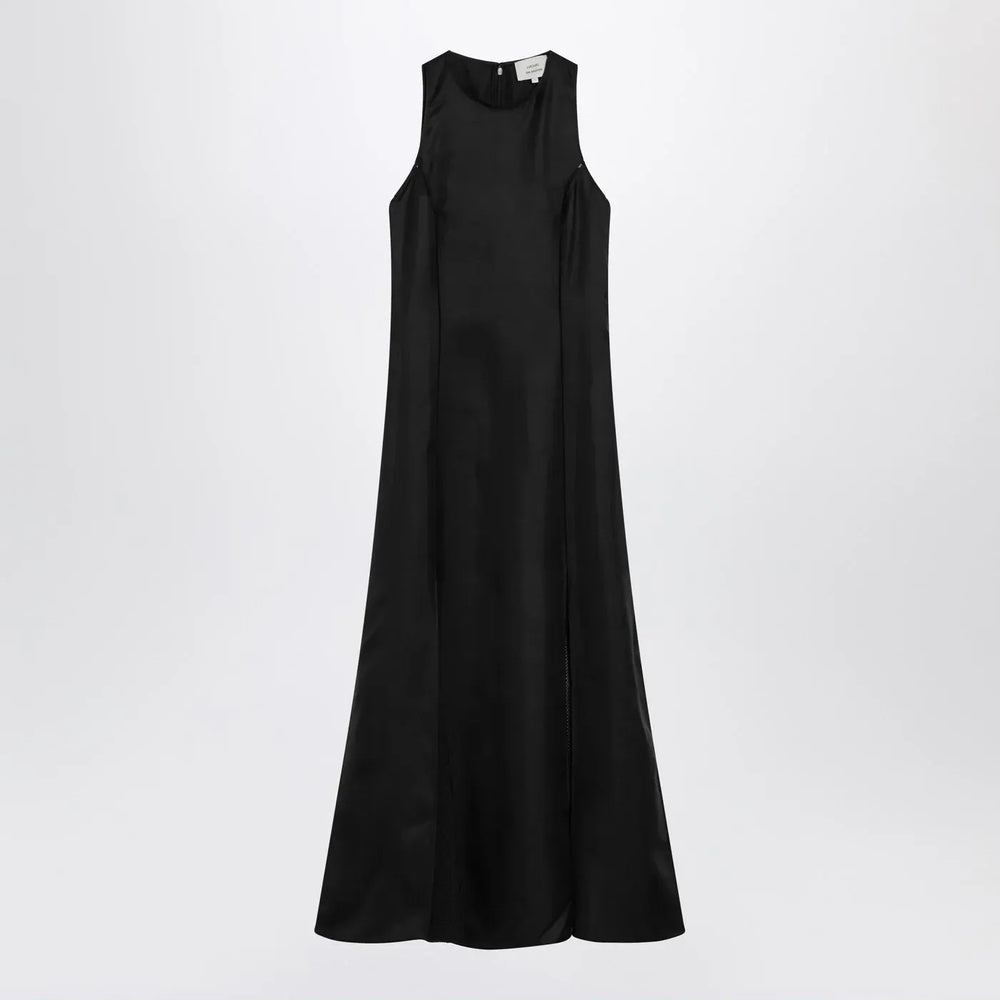 LouLou De Saison - Iraka dress in black silk twill Brand Apparel & Accessories S