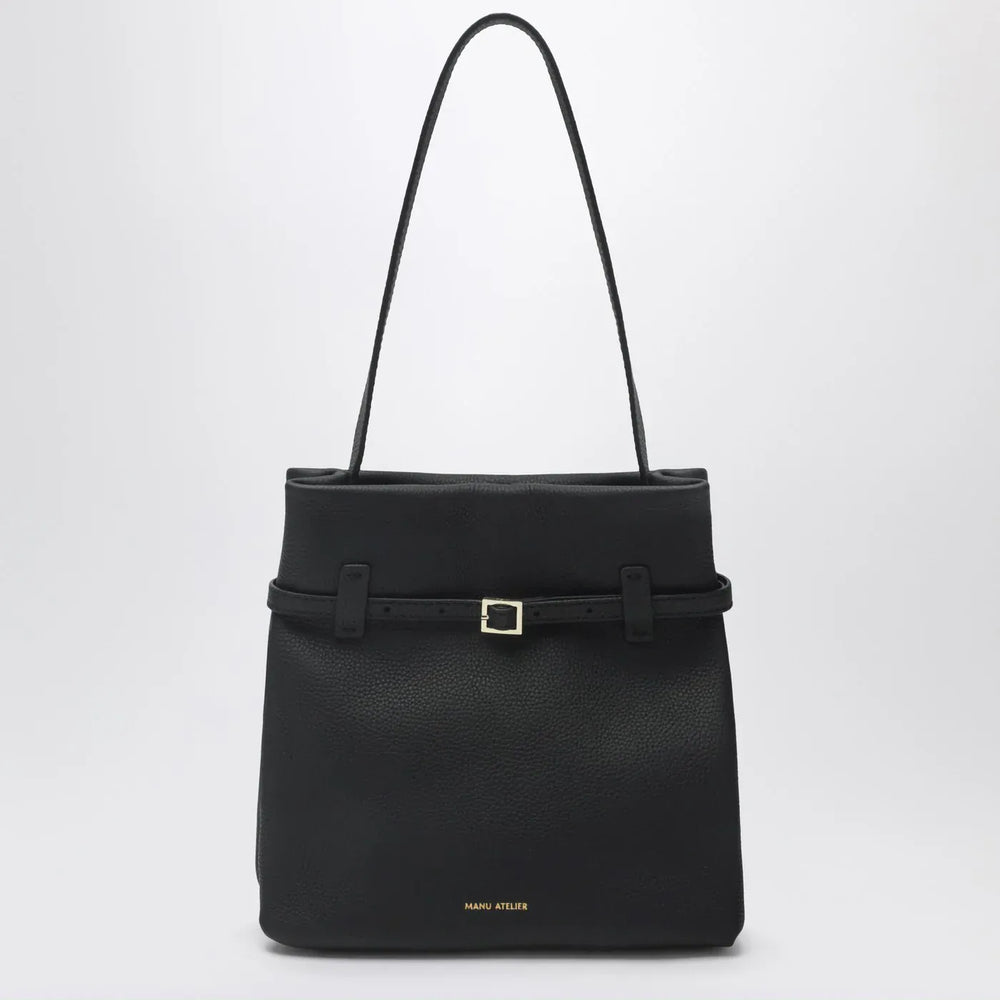 Manu Atelier - Mini Tote du Jour black bag Brand Apparel & Accessories TU