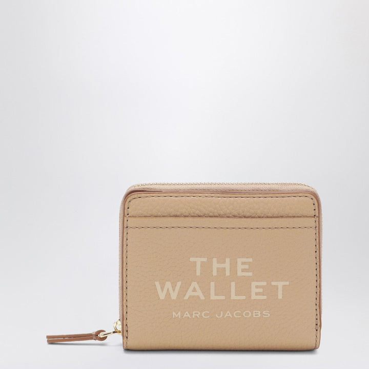 Apparel &amp; Accessories TU Marc Jacobs - Mini beige full-grain leather wallet Brand