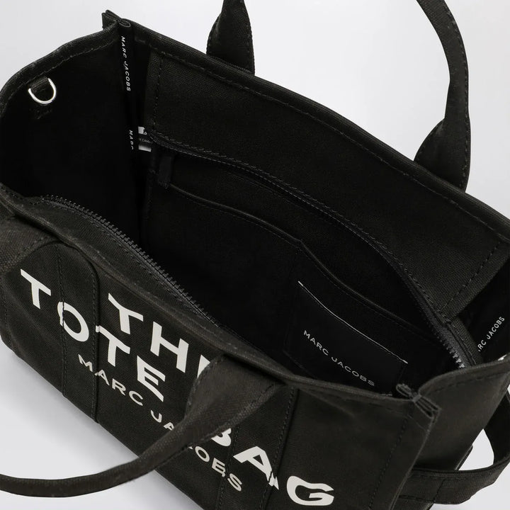 Marc Jacobs - The Medium Tote Bag in black canvas Brand Apparel &amp; Accessories TU