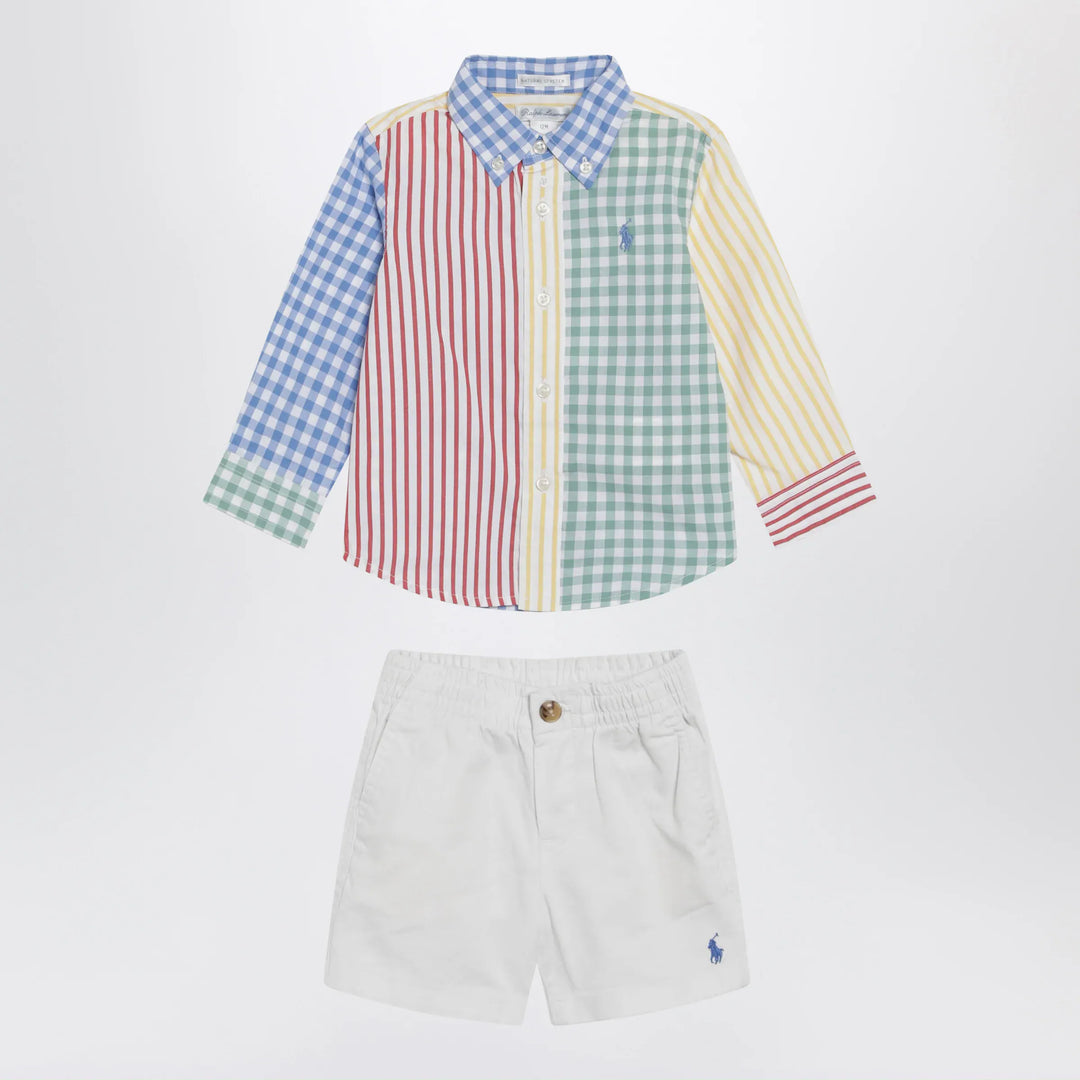 Polo Ralph Lauren - Color-block cotton two-piece set Brand Apparel &amp; Accessories 12