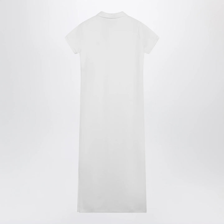 Polo Ralph Lauren - Long dress in white cotton with logo Brand Apparel &amp; Accessories S