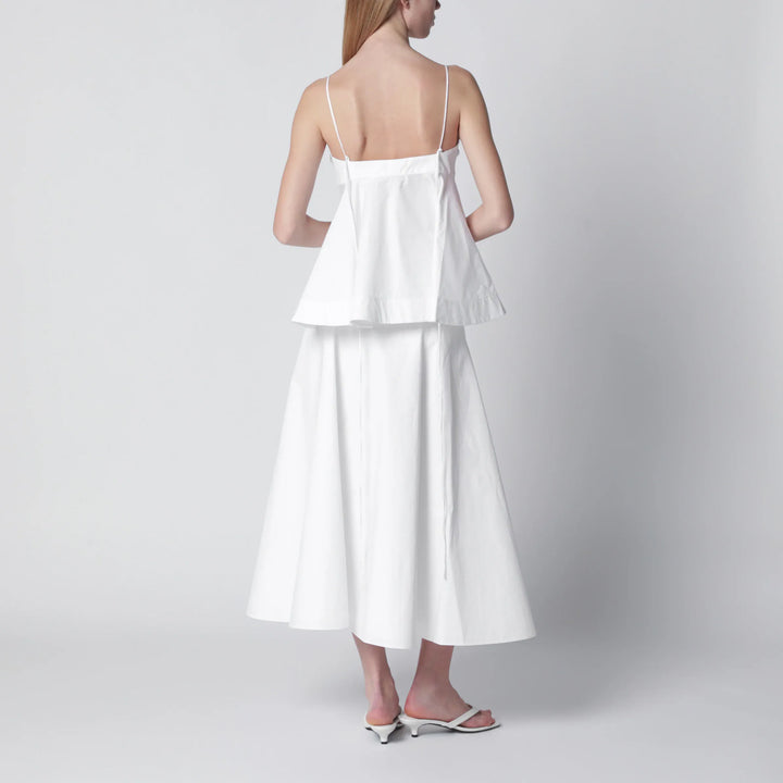 Róhe - Optical white peplum bustier Brand Apparel &amp; Accessories 38  FR