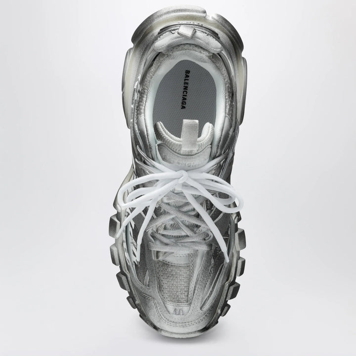 Balenciaga - Track Stencil Logo sneakers in black/white Brand Apparel &amp; Accessories > Shoes