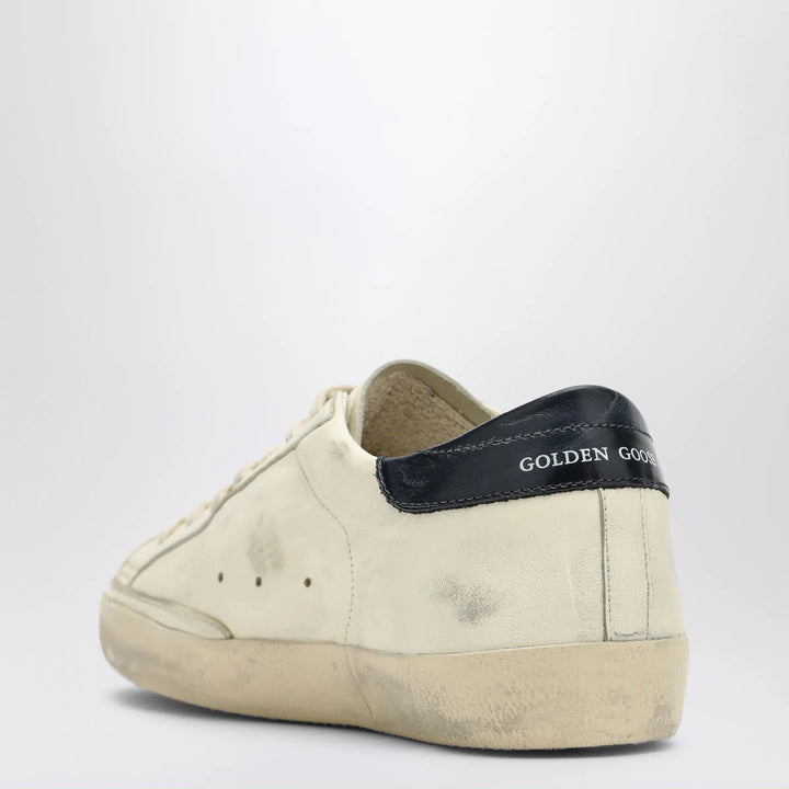 Golden Goose - Super-star beige/blue low Sneakers Brand Apparel &amp; Accessories > Shoes
