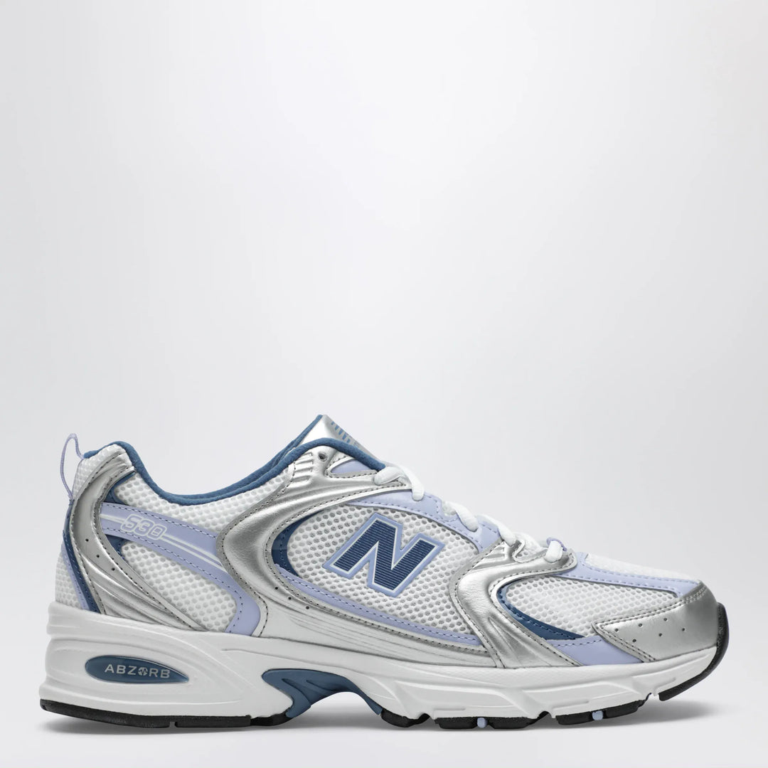 New Balance - 530 Sneakers in Silver Metallic / Daybreak / Magic Blue Brand Apparel & Accessories > Shoes 7,5 US