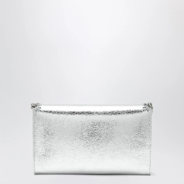 Stella McCartney - Falabella metallic silver crossbody wallet bag Brand Apparel &amp; Accessories TU