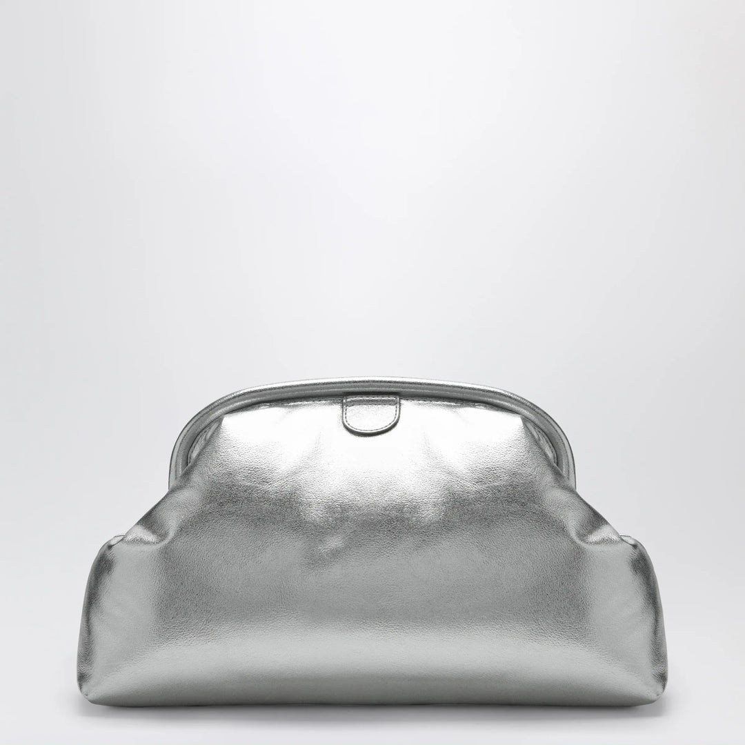 Stella McCartney - Silver metallic padded Falabella clutch Brand Apparel &amp; Accessories TU
