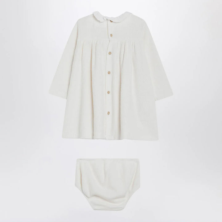 Teddy &amp; Minou - Milk white dress with matching bloomers Brand Apparel &amp; Accessories
