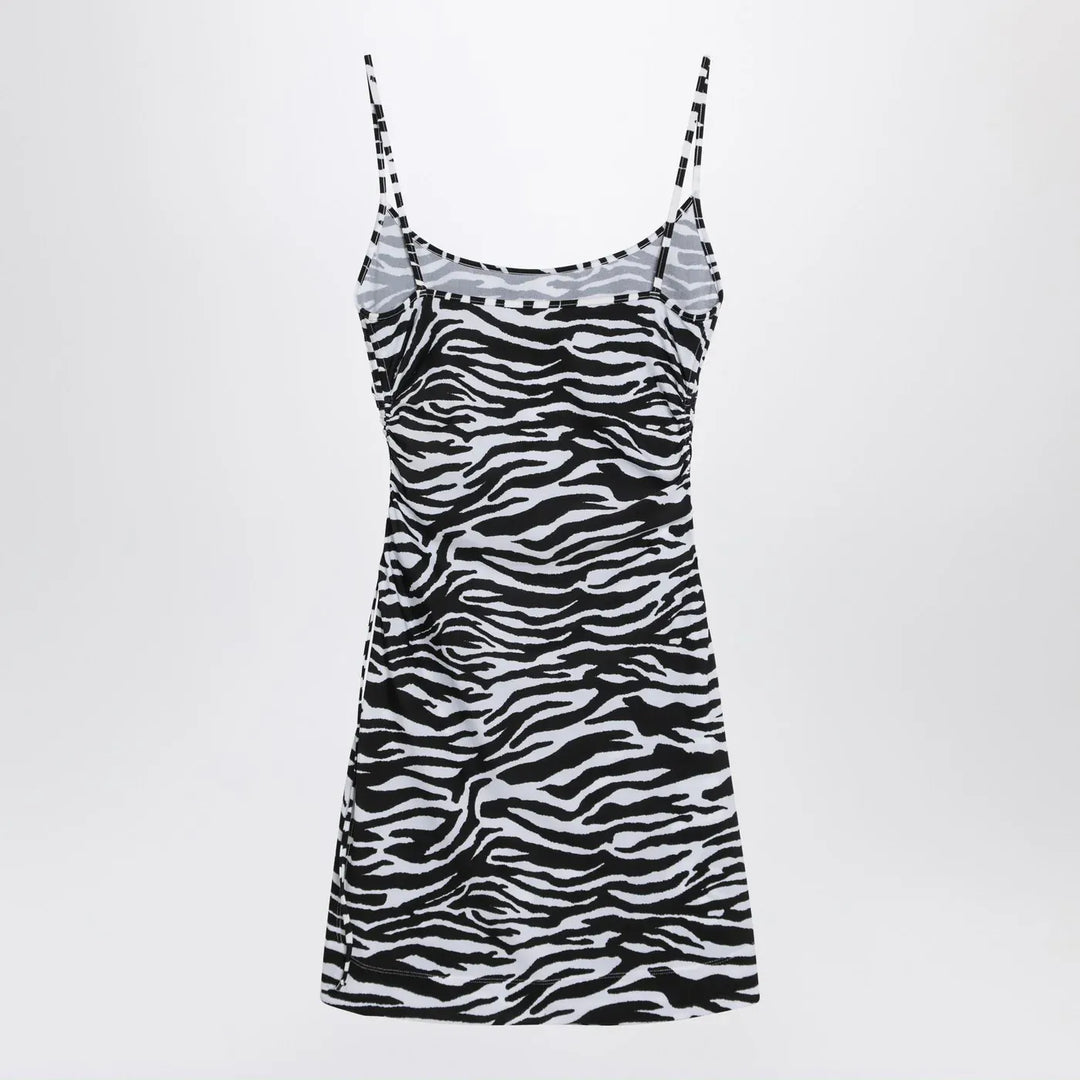 The Attico - Zebra beach cover-up in stretch fabric Brand Apparel &amp; Accessories 38  IT