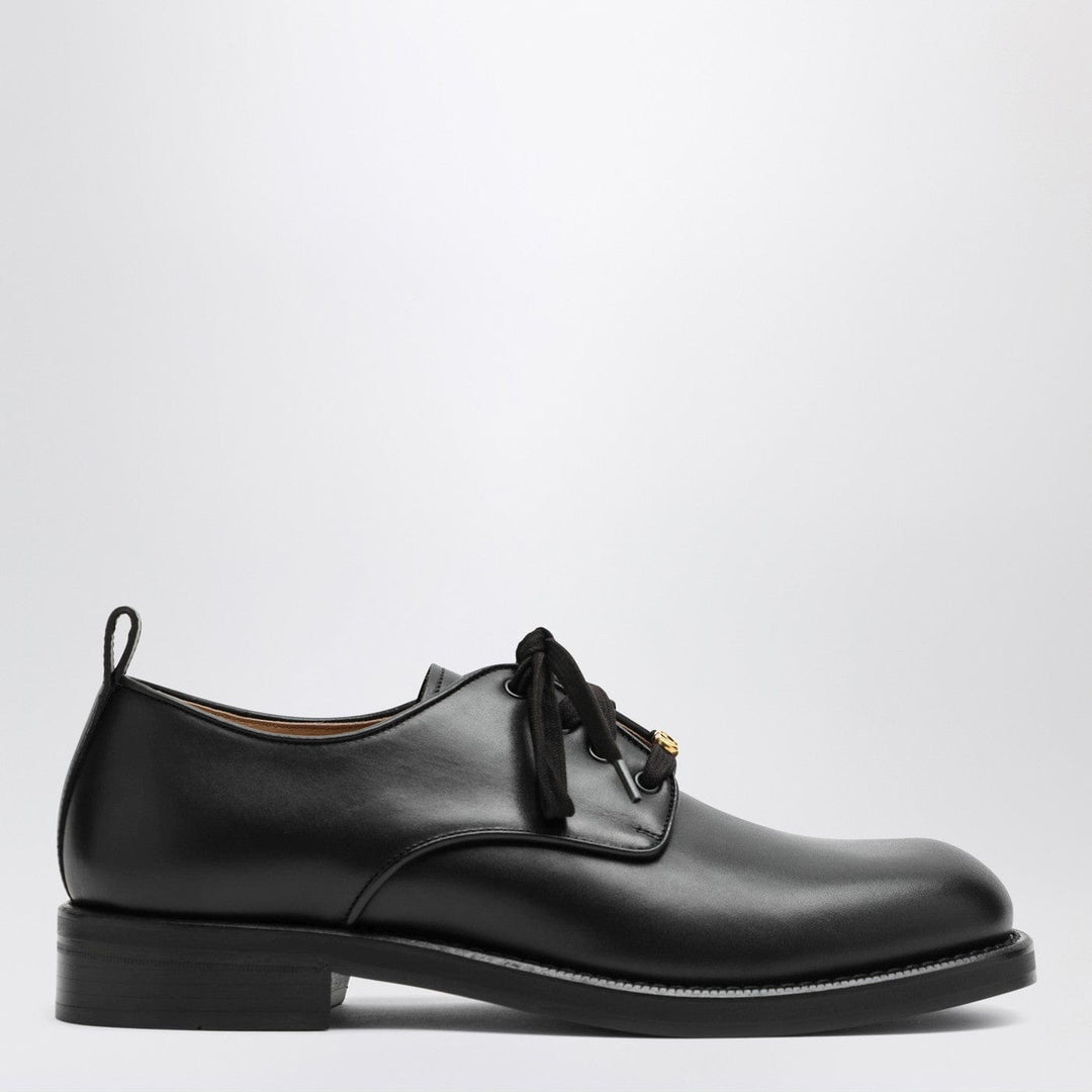 Apparel & Accessories Valentino Garavani - Black leather strap with Vlogo plaque Brand