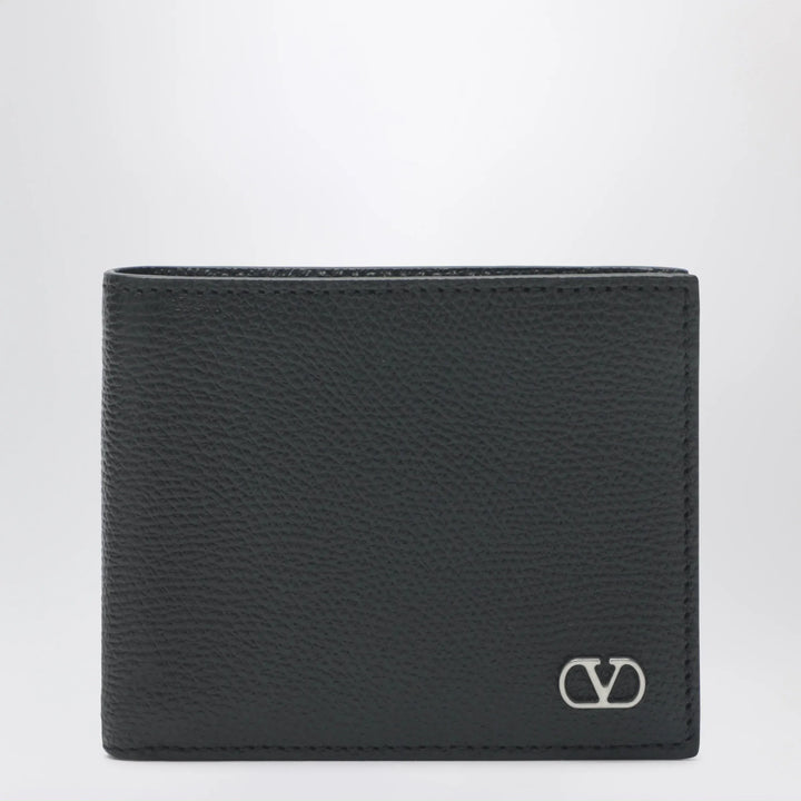Valentino Garavani - Black Vlogo Signature bi-fold wallet Brand Apparel &amp; Accessories U