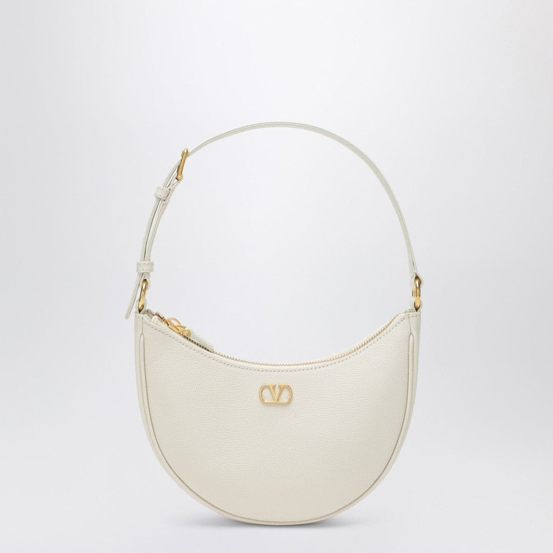 Apparel &amp; Accessories TU Valentino Garavani - Ivory leather Vlogo Signature mini hobo bag Brand