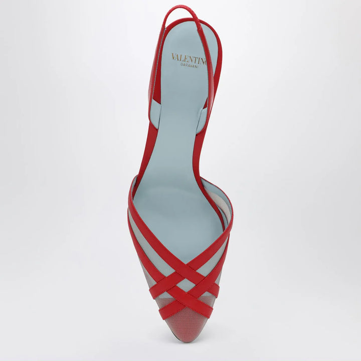 Valentino Garavani - Red ImpuDance Slingback Décolleté Brand Apparel &amp; Accessories