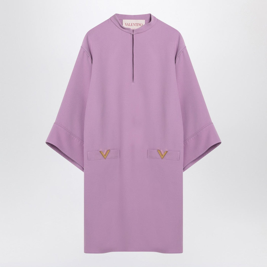 Apparel & Accessories Valentino - Lilac silk mini dress Brand