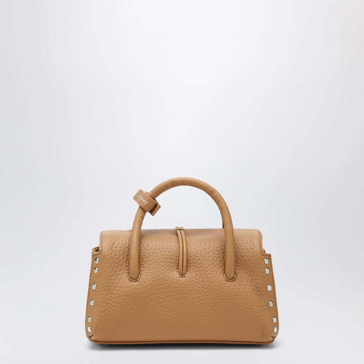 Zanellato - Dotta Baby amaretto grained leather bag Brand Apparel &amp; Accessories U