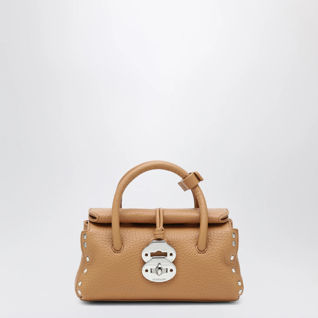 Zanellato - Dotta Baby amaretto grained leather bag Brand Apparel &amp; Accessories U