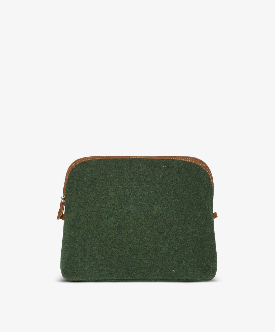 My Style Bags Personalised Felt Large Pouch – Green Brand Beauty Case