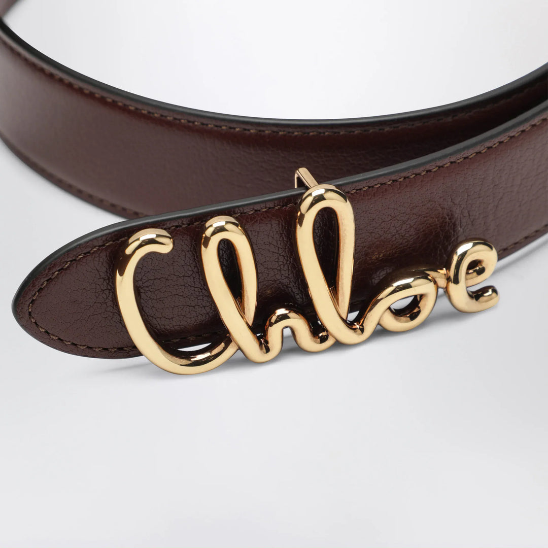 Chloé - Brown The Chloé Iconic Belt Brand Belts L