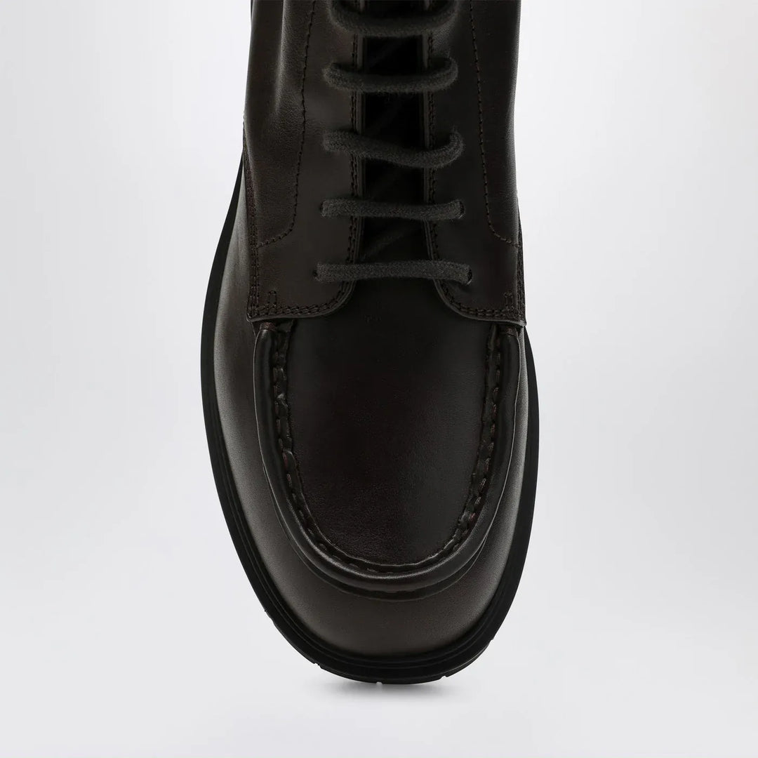 Burberry - Brown leather amphibian rogue Brand Boots