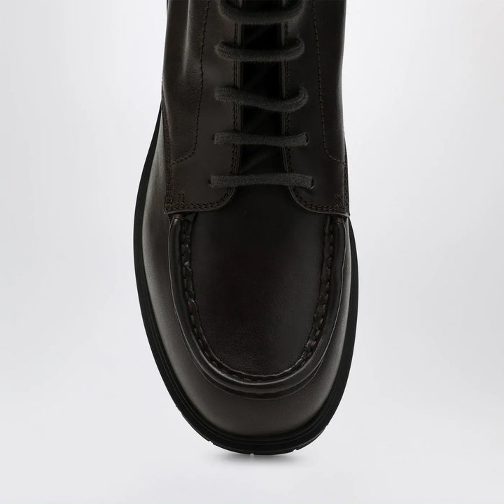 Burberry - Brown leather amphibian rogue Brand Boots