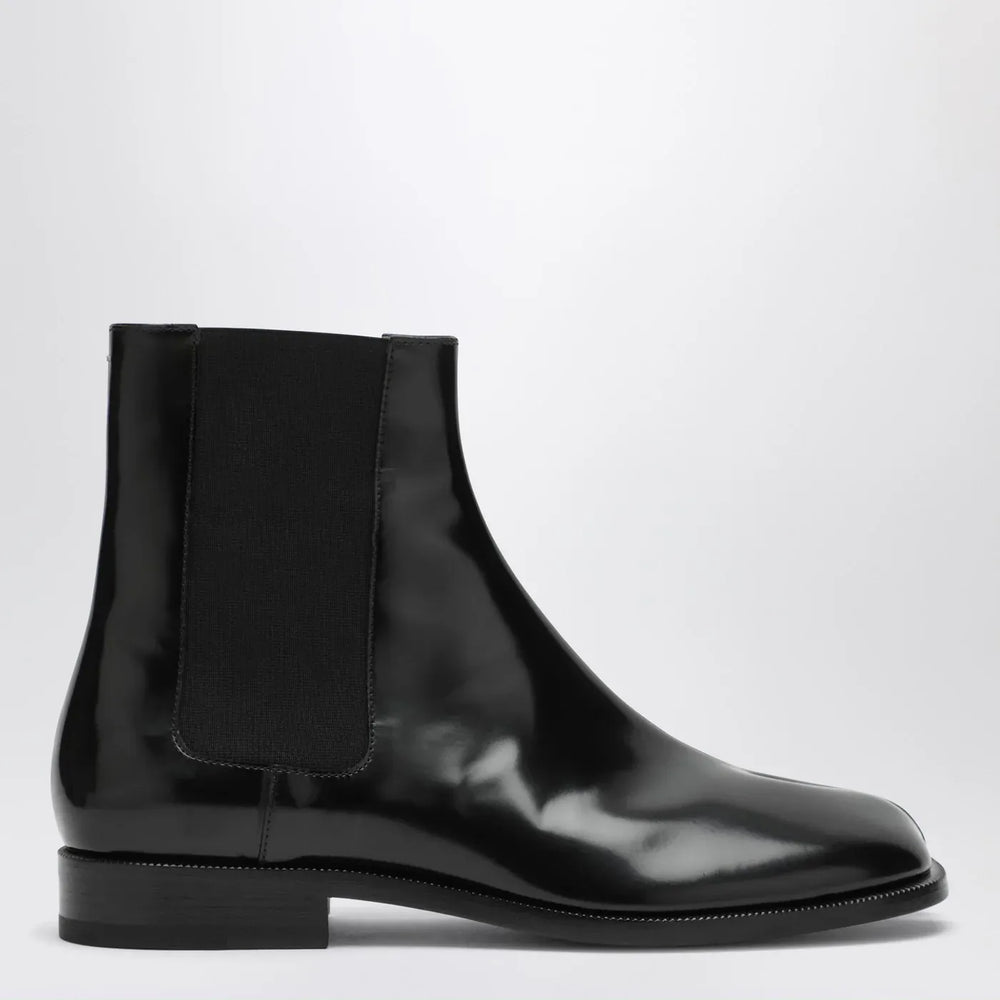 Maison Margiela - Black Tabi Chelsea Ankle Boots Brand Boots 45 IT
