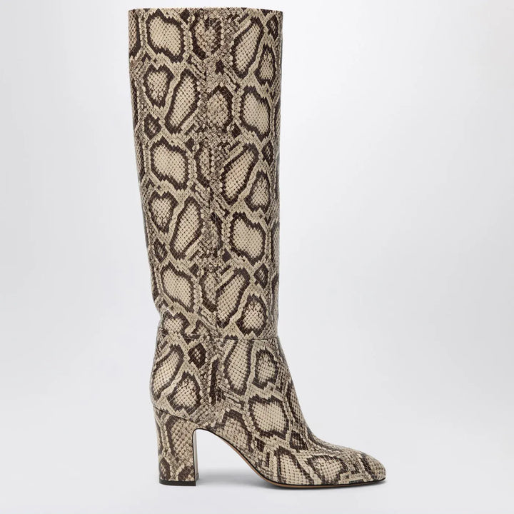 Paris Texas - Lavinia boots in python-printed leather Brand Boots 36 IT