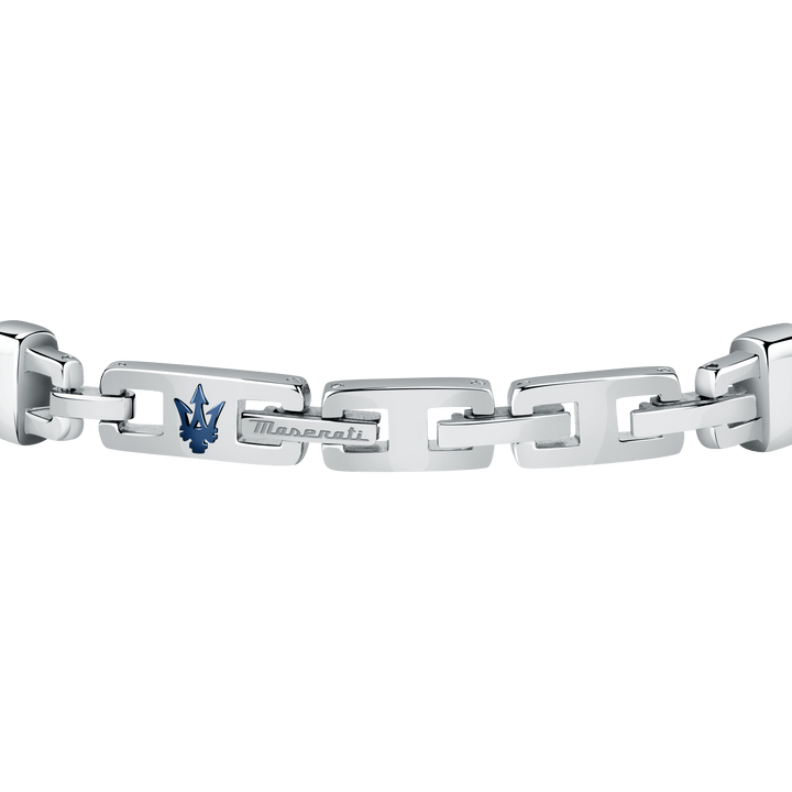 Maserati Bracelet Maserati Brown with Blue Recycled Leather 225mm Bracelet Maserati Brown with Blue Recycled Leather 225mm Bracelet Brand