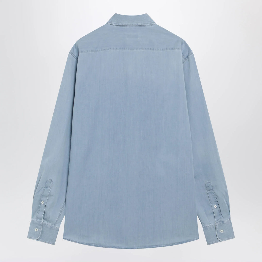 Brunello Cucinelli - Easy Fit shirt in light blue denim Brand L