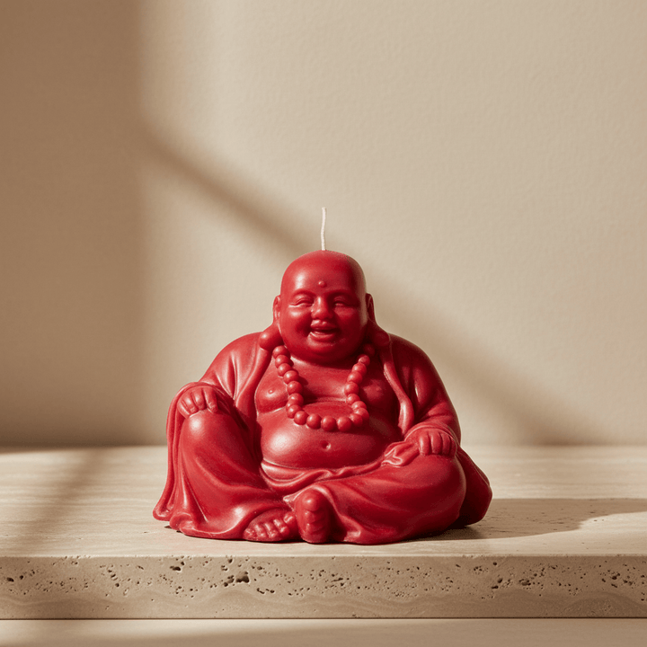 Mario Luca Giusti Buddha Candle Red Brand Candles