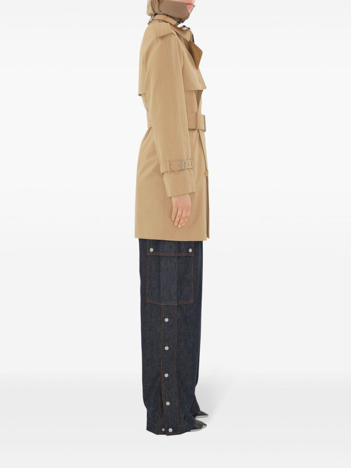 Burberry Coats Burberry Coats Beige Burberry Beige cotton double-breasted coat detachable collar Vintage  Brand