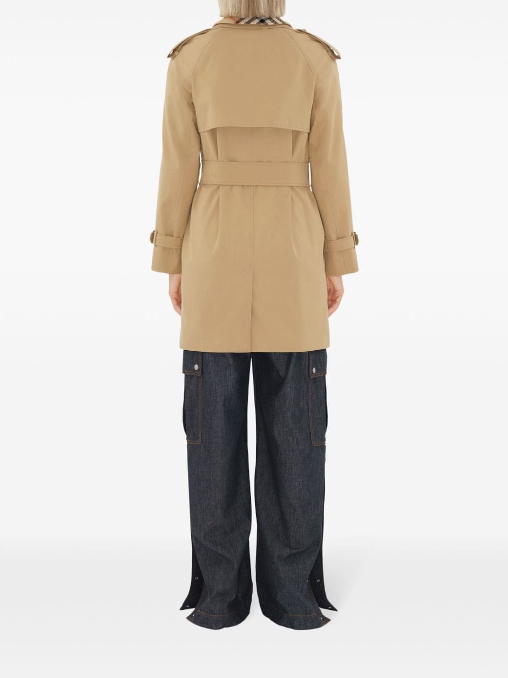 Burberry Coats Burberry Coats Beige Burberry Beige cotton double-breasted coat detachable collar Vintage  Brand